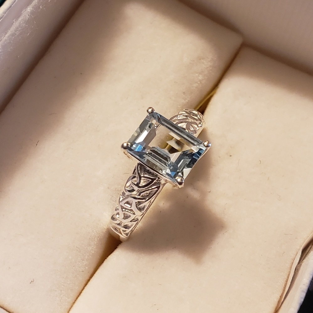 Sterling Blue Topaz Ring
